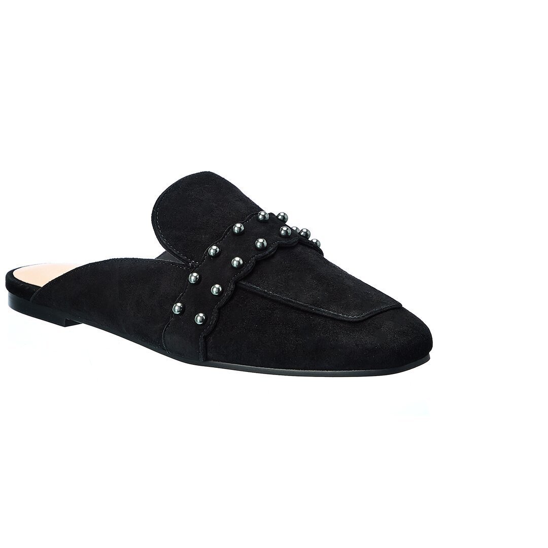 Stuart Weitzman Superstud Suede Mule